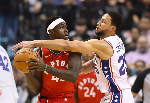 猛龙鏖战辽宁队，恩比德关键制胜